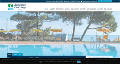 Desktop Screenshot of bungalowclubvillage.it